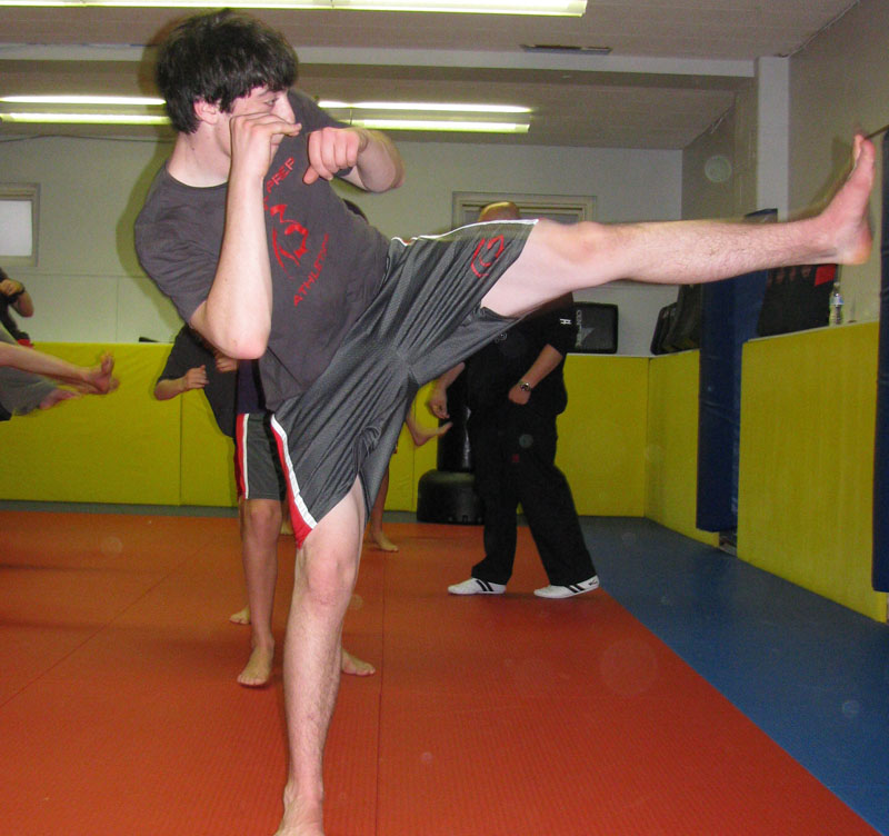 martial arts kick 002